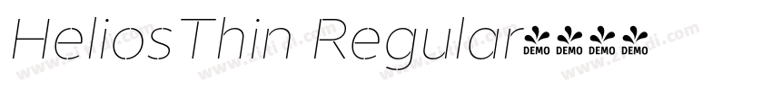HeliosThin Regular字体转换 HeliosThin Regular字体转换